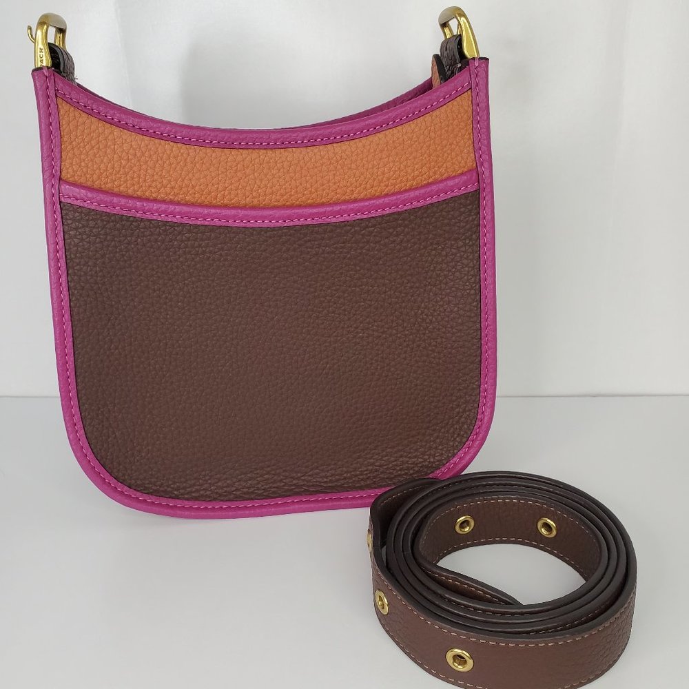 Auth Coach Emery 21 Crossbody in Colorblock